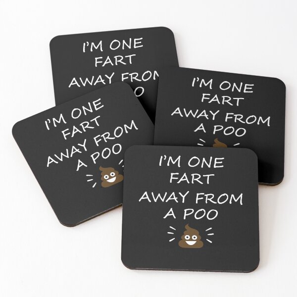 Item preview, I'm One Fart Away From A Poo - Sarcastic Retirement  designed and sold by Raiko-art.