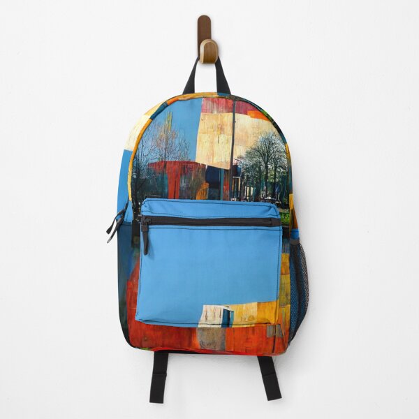 Item preview, Abstract Koppel port in the city of Amersfoort designed and sold by AmazinfArt.