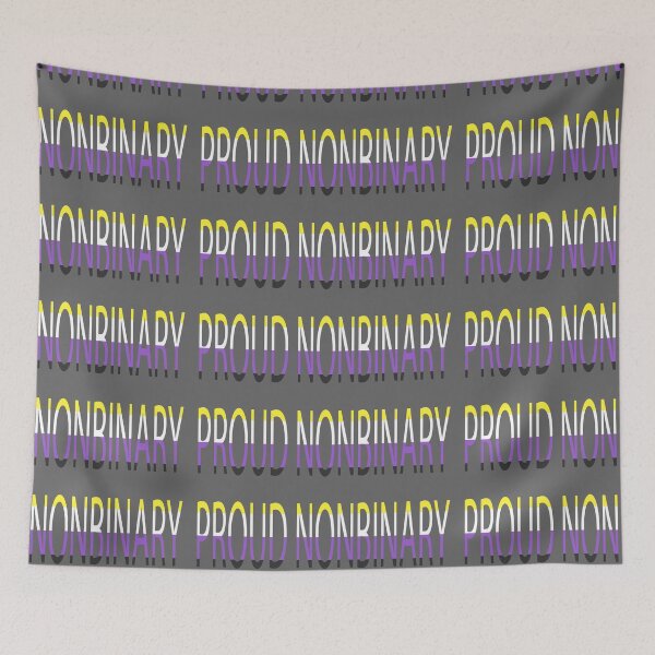 Item preview, Proud Nonbinary designed and sold by Brooke Garrett.