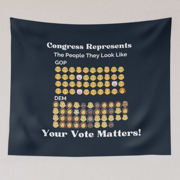 Item preview, Elections Matter , Your Vote Matters , Vote Blue , They Stand For You designed and sold by AwakenedSoul.