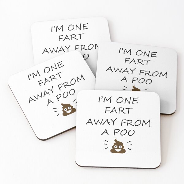 Item preview, I'm One Fart Away From A Poo - Sarcastic Retirement  designed and sold by Raiko-art.