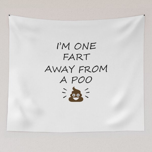 Item preview, I'm One Fart Away From A Poo - Sarcastic Retirement  designed and sold by Raiko-art.
