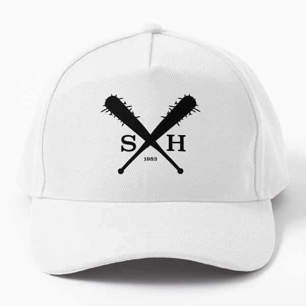 Item preview, Steve Harrington Baseball Bat Initial Emblem [Black] | Stranger Things designed and sold by tet-design.