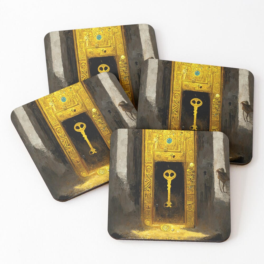 Item preview, Coasters (Set of 4) designed and sold by DeepSymbolism.