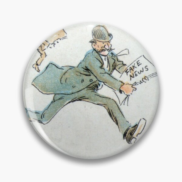 Item preview, 1894 Fake News cartoon designed and sold by LeJeuneGifts.