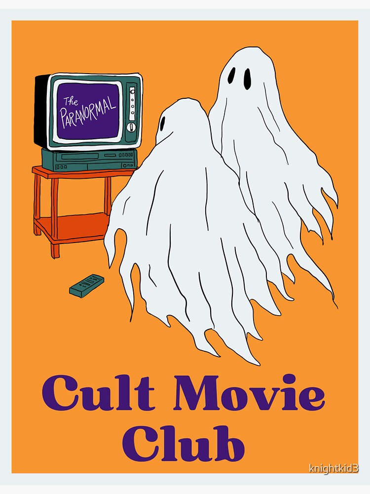 "Cult Movie Club" Sticker for Sale by knightkid3 Redbubble