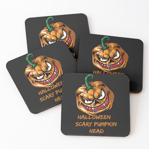 Item preview, Halloween Scary Pumpkin Head Sticker designed and sold by KAONZA.
