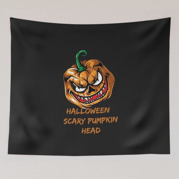 Item preview, Halloween Scary Pumpkin Head Sticker designed and sold by KAONZA.
