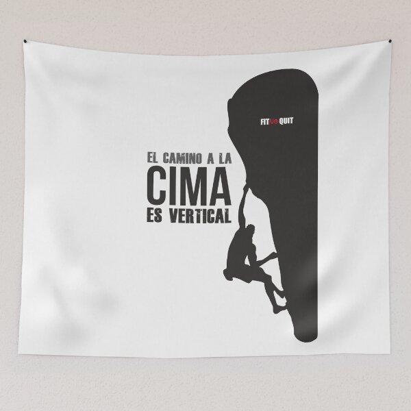 Item preview, La escalada es como la vida FITNOQUIT designed and sold by jcmeneses.