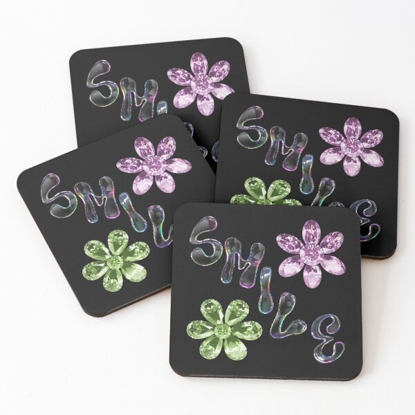 Item preview, Jelly Smile... A simple design using colored cystals designed and sold by ditzy-designs.