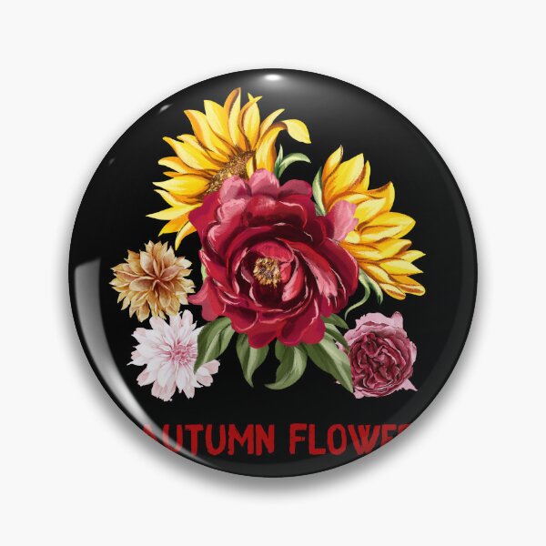 Item preview, Autumn Flowers Floral Cute Fall Flower Pattern designed and sold by OutdoorsZee1.