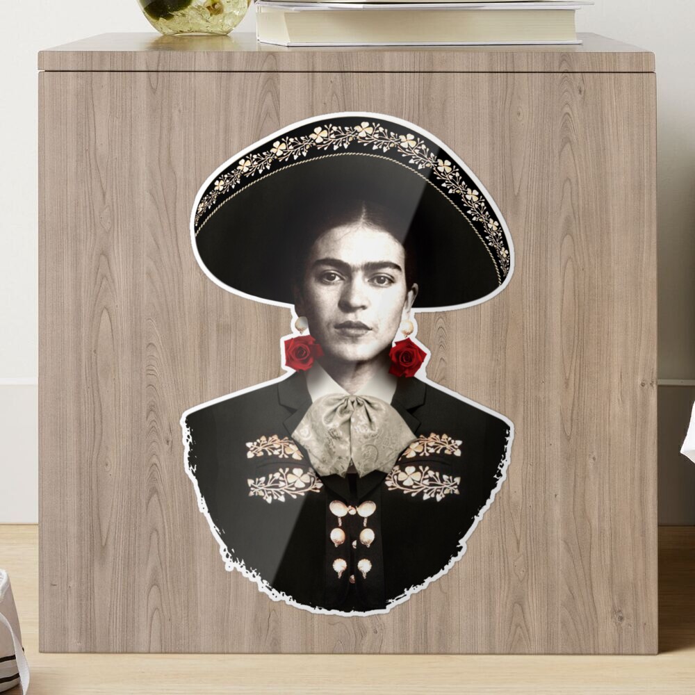 Frida Kahlo Mexicana Sticker – Random Accessories NYC