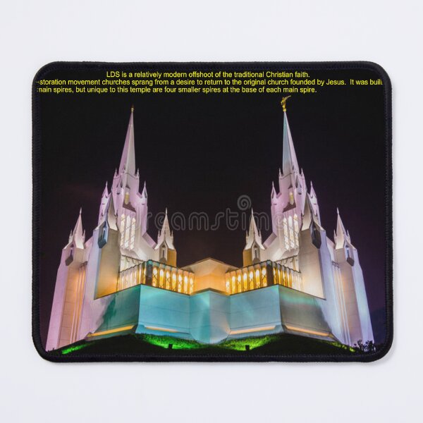 Item preview, La Jolla Temple Art designed and sold by Alicefish.