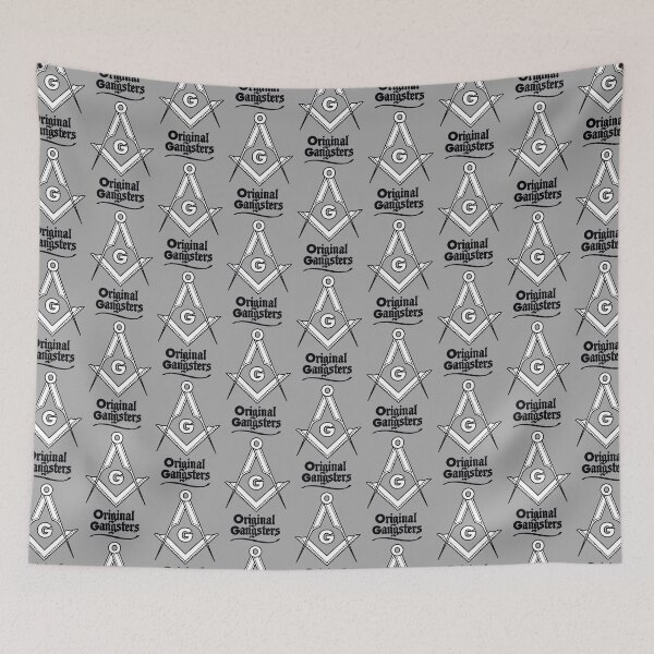 Item preview, OG - Original Gangsters - Masonic Square & Compass designed and sold by thedrumstick.