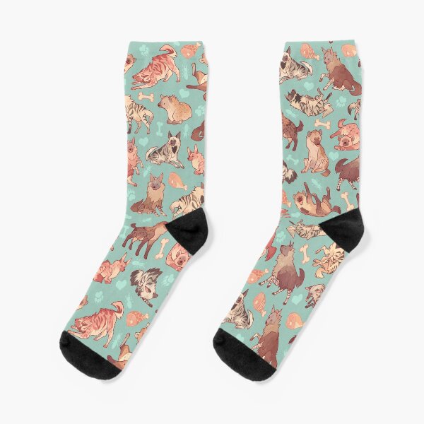 Item preview, Hyenas in minty designed and sold by Colordrilos.