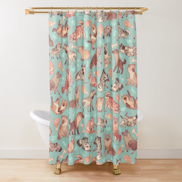 Item preview, Hyenas in minty designed and sold by Colordrilos.