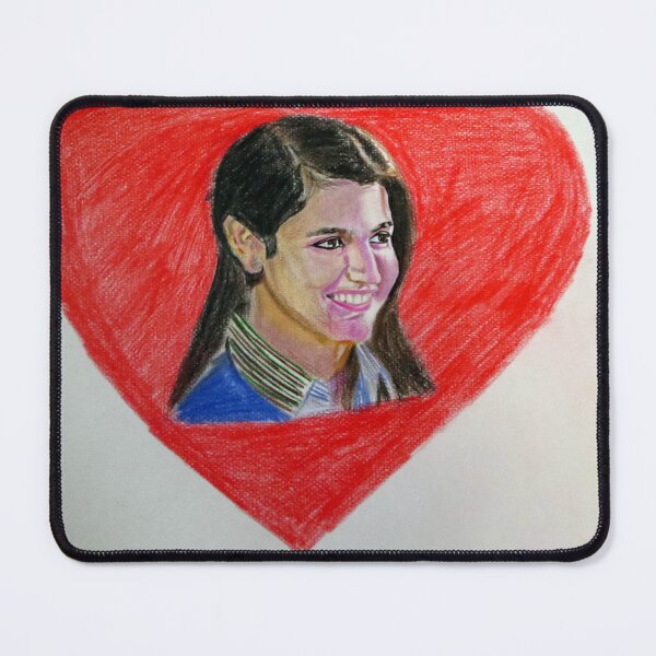 Item preview, Priya Prakash Varrier color drawing designed and sold by MubaraksArt.