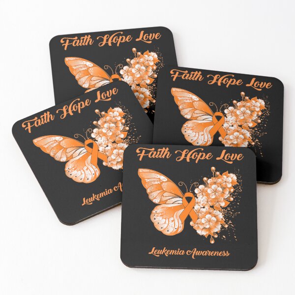 Item preview, Faith Hope Love Leukemia Awareness Butterfly Ribbon Gifts designed and sold by Adropine.