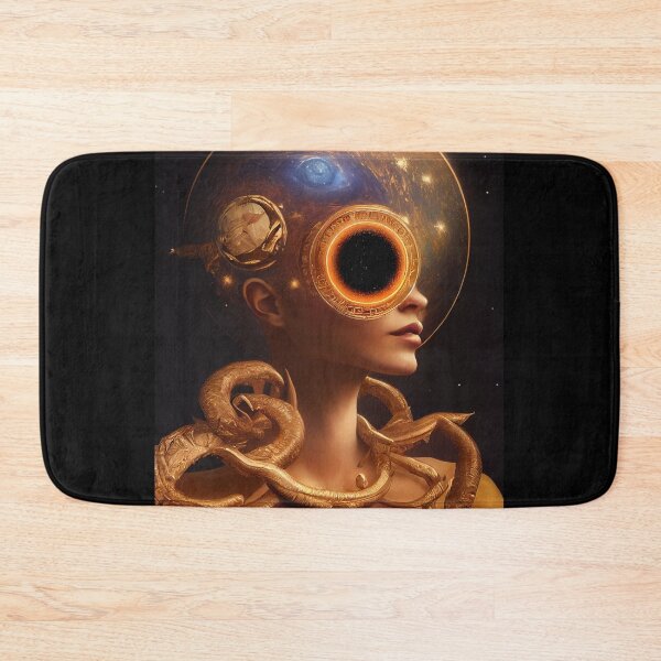 Item preview, Gold Cosmic Eye designed and sold by Mental Synthetics.