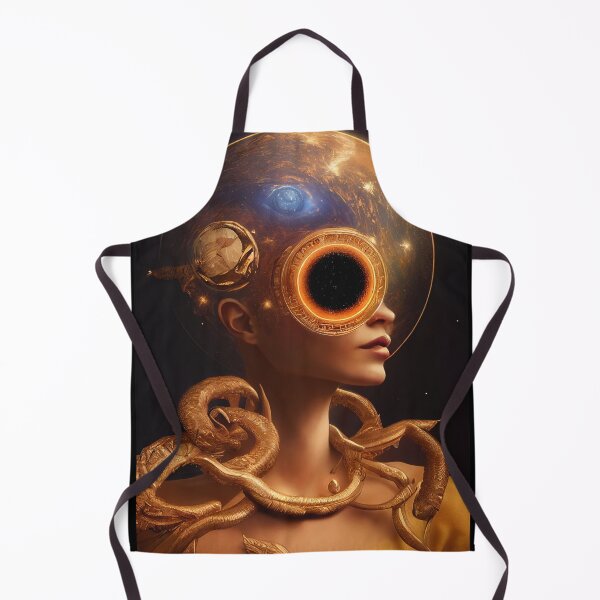 Item preview, Gold Cosmic Eye designed and sold by Mental Synthetics.