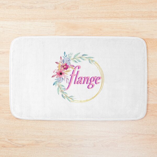 Item preview, Flange in a floral wreath designed and sold by Hunnybugs.