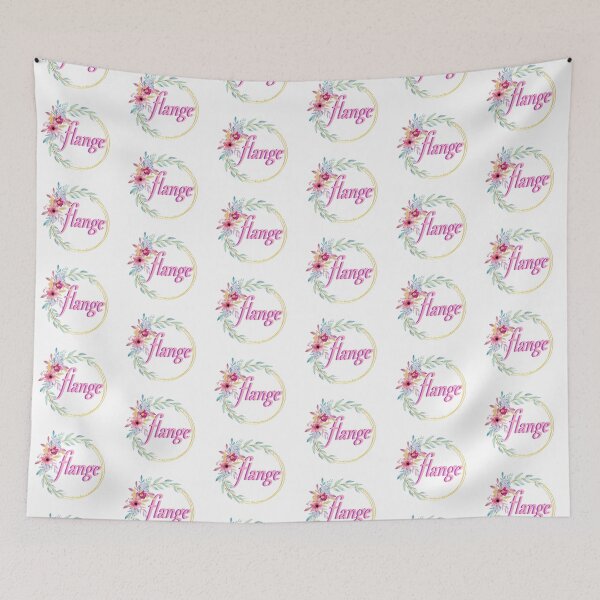 Item preview, Flange in a floral wreath designed and sold by Hunnybugs.