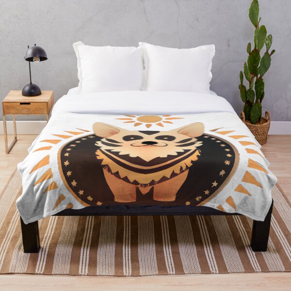 Item preview, Aztec Corgi designed and sold by Corgitude Stickers.
