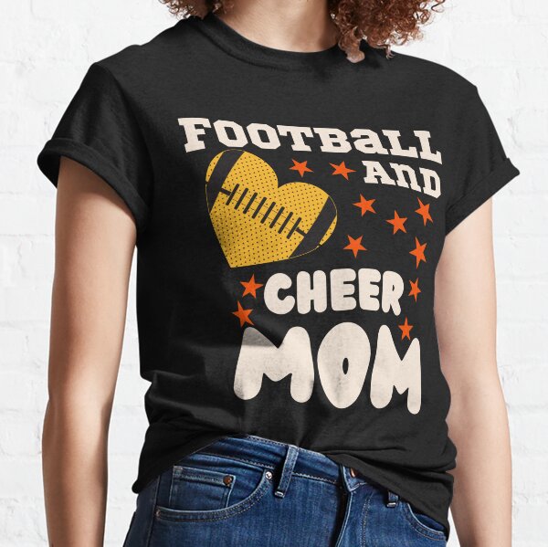 Cute Football And Cheer Mom Football Cheer Mom Shirt