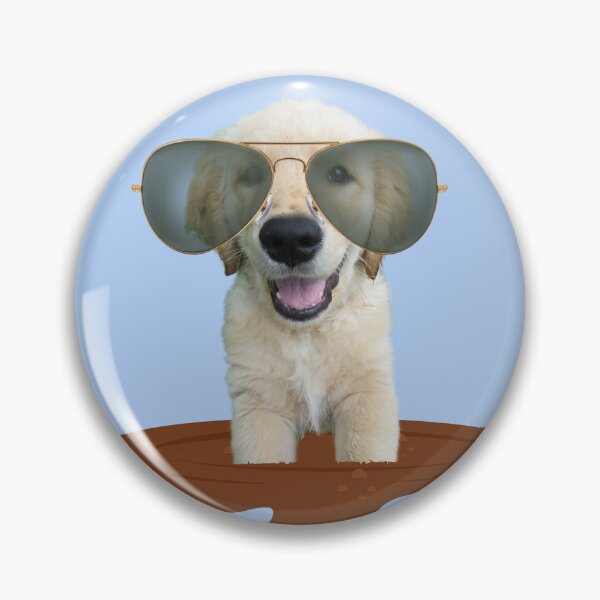 Item preview, Dog in Glasses Sitting in a Mud Puddle  designed and sold by SGNorton.
