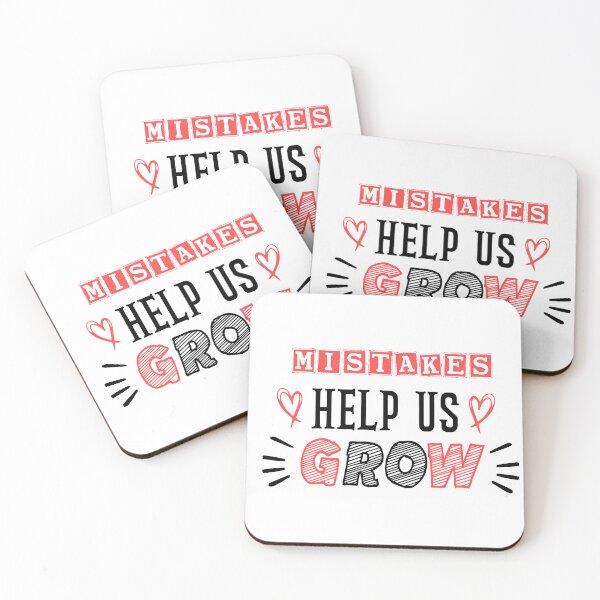 Item preview, MISTAKES HELP US GROW Stickers, design stickers  designed and sold by OthStore.
