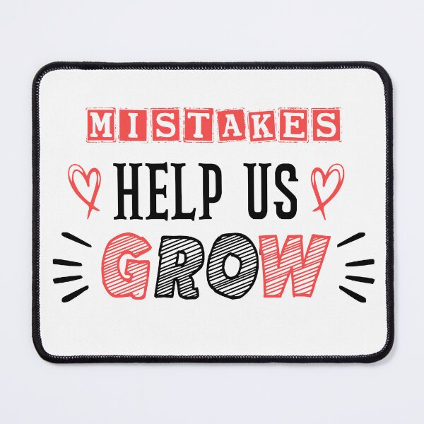 Item preview, MISTAKES HELP US GROW Stickers, design stickers designed and sold by OthStore.