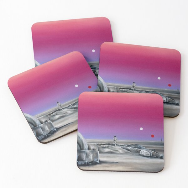 Item preview, Binary Sunset designed and sold by KrellCityArt.