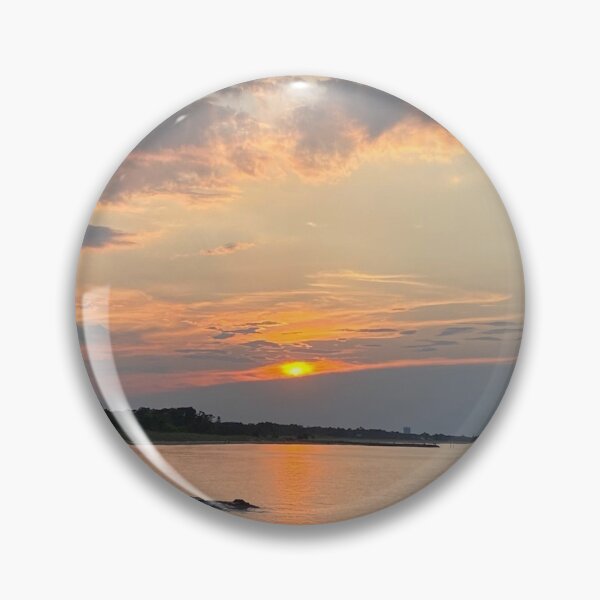 Item preview, Brilliant Orange Sun on the Coast designed and sold by CJRPics.
