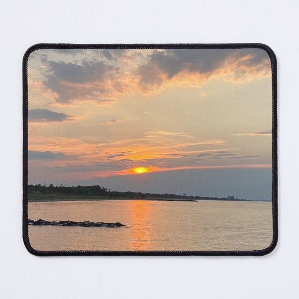 Item preview, Brilliant Orange Sun on the Coast designed and sold by CJRPics.