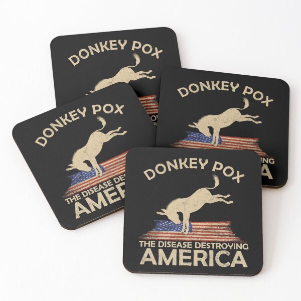 Item preview, Donkey Pox The Disease Destroying America T-Shirt, Party In The USA Shirt, Independence Day Shirt, USA Flag Patriotic  designed and sold by UniqueStylistic.