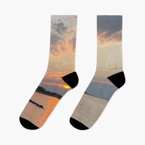 Item preview, Brilliant Orange Sun on the Coast designed and sold by CJRPics.