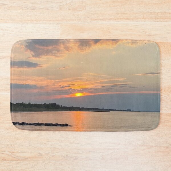 Item preview, Brilliant Orange Sun on the Coast designed and sold by CJRPics.