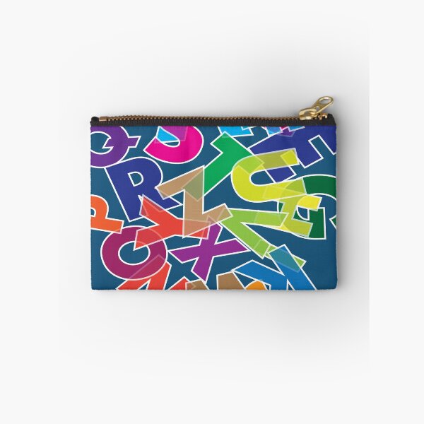 Item preview, Bright dancing alphabet letters designed and sold by CatCoconut-Art.