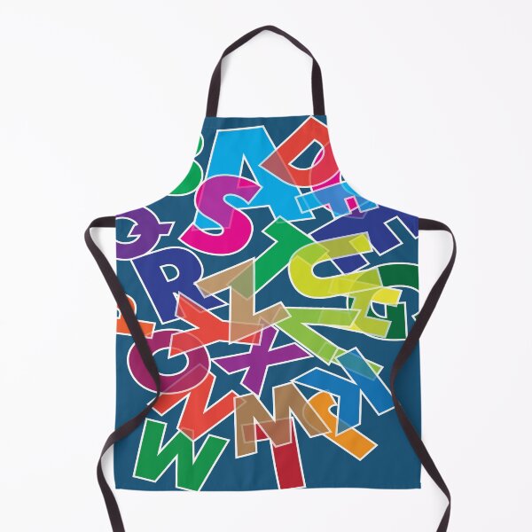 Item preview, Bright dancing alphabet letters designed and sold by CatCoconut-Art.