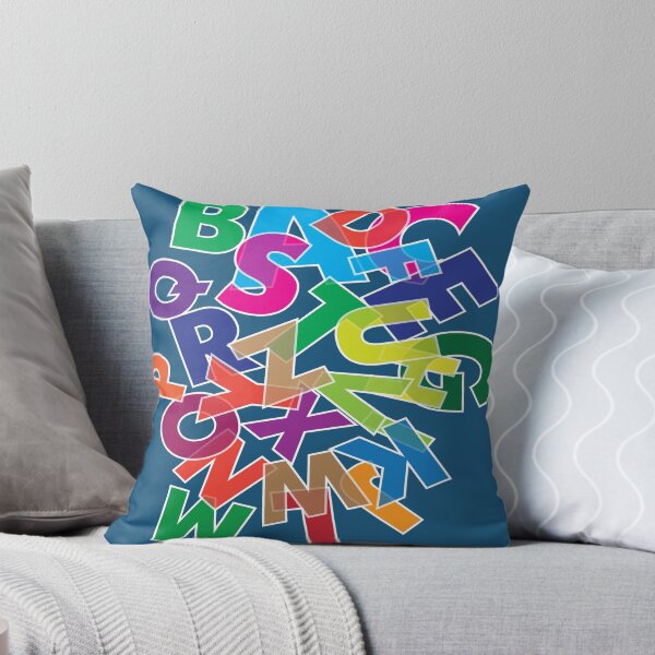 Item preview, Bright dancing alphabet letters designed and sold by CatCoconut-Art.