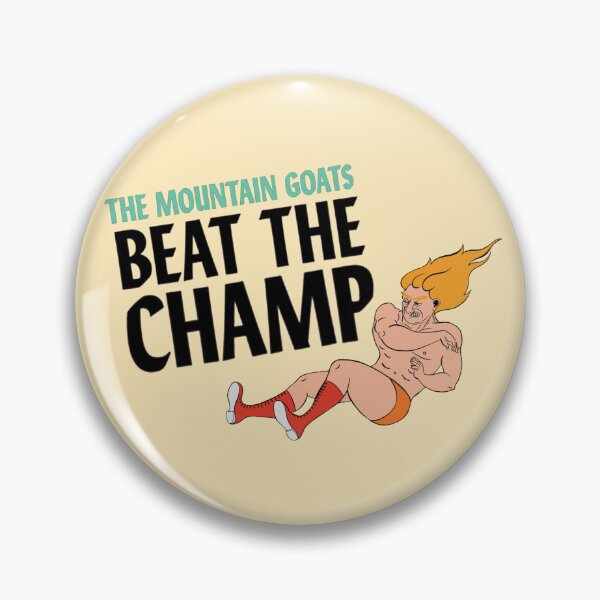 Item preview, Logotipo del álbum "Beat The Champ" designed and sold by juliacoolia.