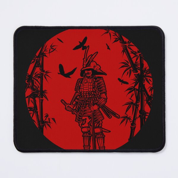 Item preview, red moon samurai, designed and sold by Soofingscapes.