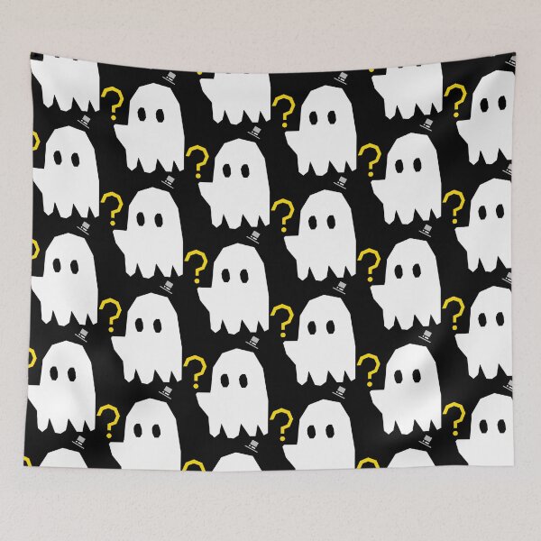 Item preview, Halloween costume party ghost with surprise question designed and sold by the Zarock Shop.