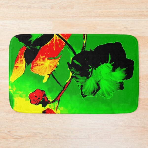 Item preview, Crazy Green Red Abstract Monks Cress by Iritof designed and sold by iritof.
