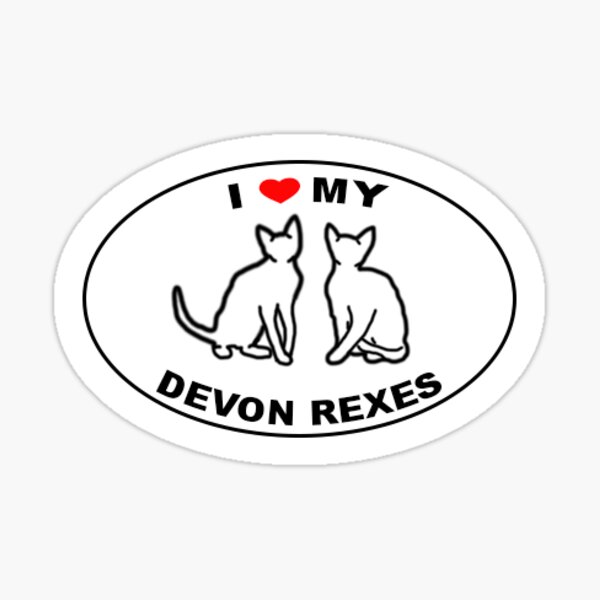 Item preview, I Love My Devon Rexes designed and sold by kayfuller.
