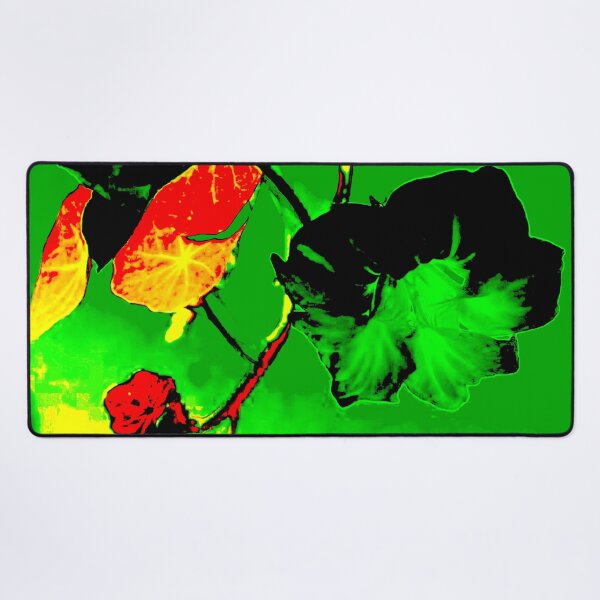 Item preview, Crazy Green Red Abstract Monks Cress by Iritof designed and sold by iritof.