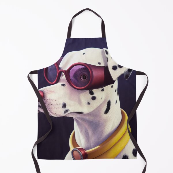 Item preview, Dalmatian wearing aviator glasses designed and sold by Studiowatermars.