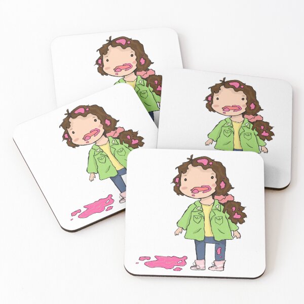 Item preview, kristen but she threw up and it was pink designed and sold by ambertowns.