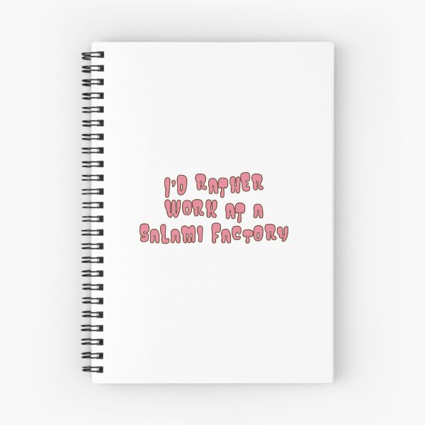 Item preview, I'd rather work at a salami factory designed and sold by potatome.