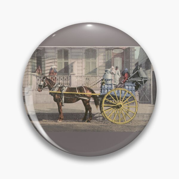 Item preview, 1906 New Orleans milk wagon designed and sold by LeJeuneGifts.